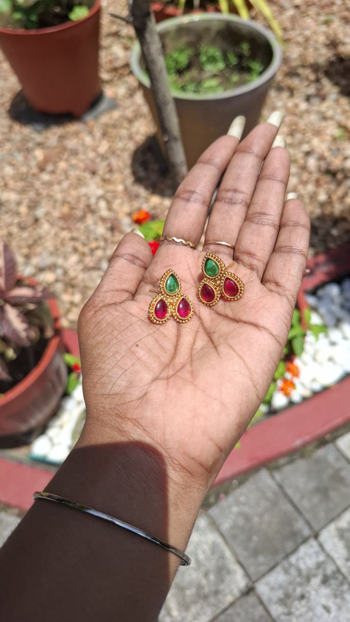 Ruby Emerald Bilss Necklace