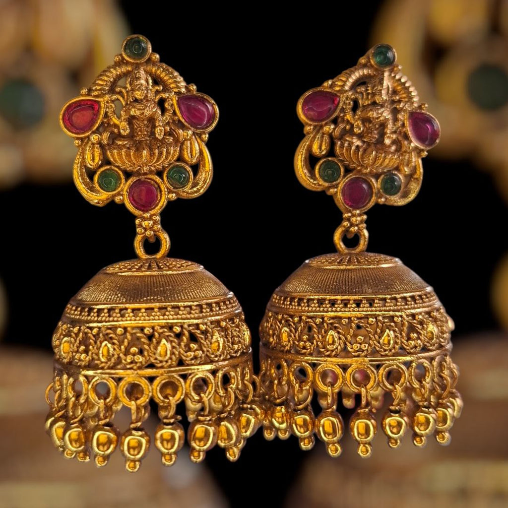 Lakshmi’s Grace Jhumkas
